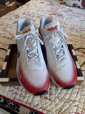 Nike Air Max Phoenix Men's “White University Red/Black” Sneakers SZ 12